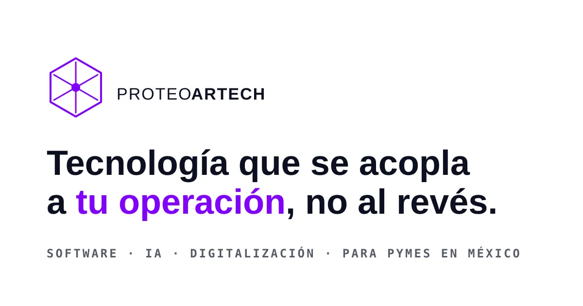 Artech: tecnología que se acopla a la operación de tu empresa