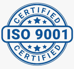 Sello de referencia ISO 9001. Certificación en proceso
